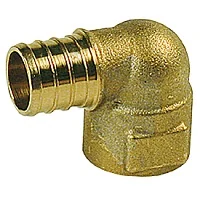 Угольник 90° Giacoqest, с внутренней резьбой для обжимного соединения, 3/4"x1/2"F