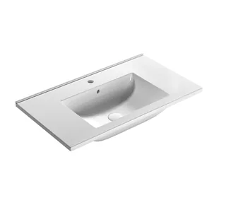 Раковина, Globo, Vanity Basins, шгв 810*460*165, отверстия для смесителя-1, CERASLIDE, BATAFORM, цвет-белый
