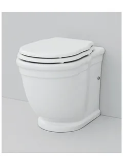 Унитаз, Artceram, Hermitage, приставной, шгв 360*550*420, цвет-Glossy White (Товар заказной, возврату не подлежит)