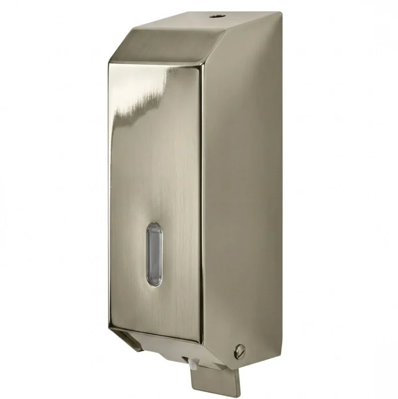 Диспенсер для жидкого мыла, 3SC, Hotel & Hotel, шгв 100*110*320, цвет-Polished Satin Nickel