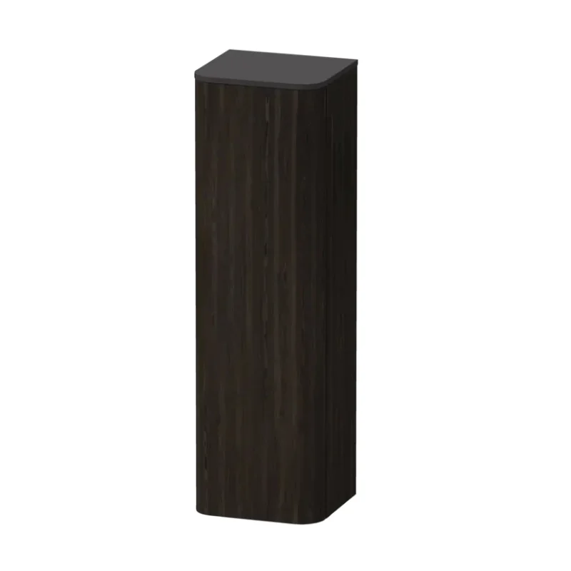 Шкаф-пенал, Duravit, Happy D.2 Plus, шгв 400*360*1336, петли-справа, цвет-орех брашированный