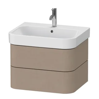 Тумба под раковину, Duravit, Happy D.2 Plus, шгв 625*490*415, раковина-необходимо заказать, цвет-лён
