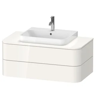 Тумба под раковину, Duravit, Happy D.2 Plus, шгв 1000*550*408, раковина-необходимо заказать, цвет-белый глянцевый