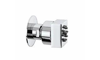 Форсунка, Bossini, Cubic Gom, боковая поворотная, цвет-хром