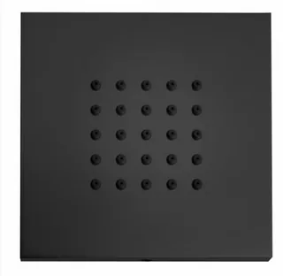 Форсунка, Bossini, Cubic Flat, боковая, цвет-чёрный матовый — иконка