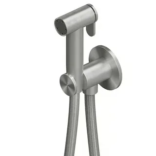 Гигиенический душ, Quadro design, Complements, цвет-Steel Brushed