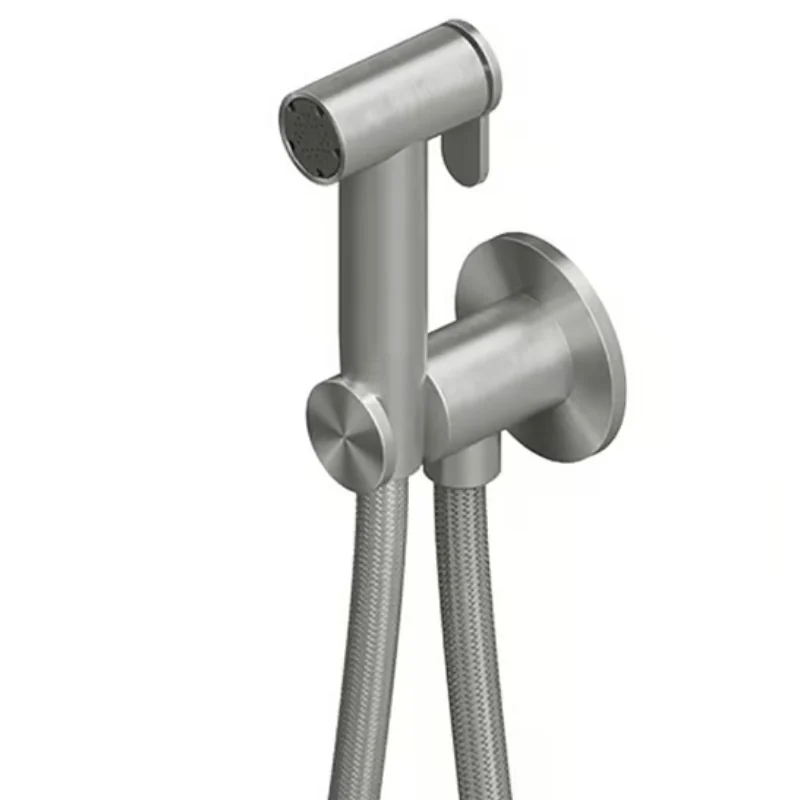 Гигиенический душ, Quadro design, Complements, цвет-Steel Brushed