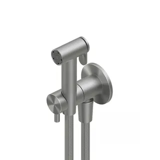 Гигиенический душ, Quadro design, Complements, цвет-Steel Brushed
