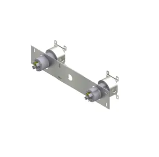 Внутренняя часть, Quadro design, FixKit, назначение-смеситель для раковины, сталь брашированная