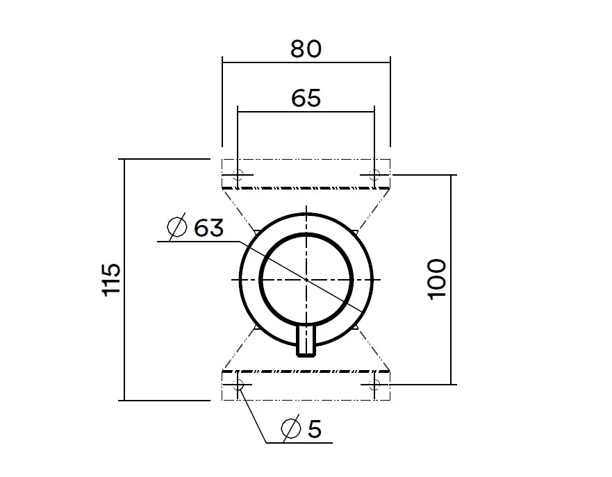 Внутренняя часть, Quadro design, Source/Ottavo, назначение-смеситель для душа, цвет-сталь брашированная