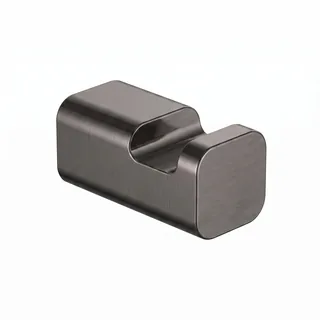 Крючок, Splendy, Inspiration S, одинарный, шгв 20*30*20, цвет-оружейный металл брашированный (Gun Metal Brushed)