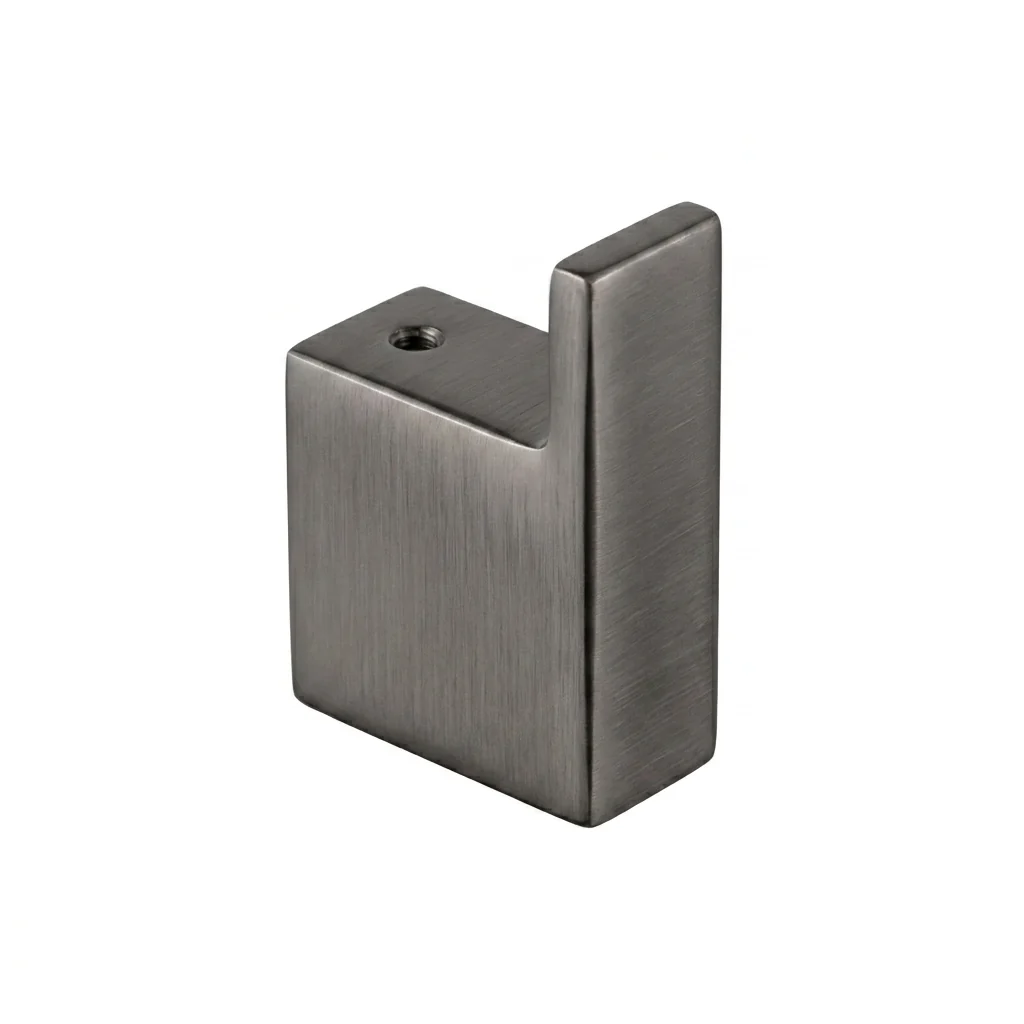 Крючок, Splendy, Inspiration S, шгв 20*40*60, цвет-оружейный металл брашированный (Gun Metal Brushed)