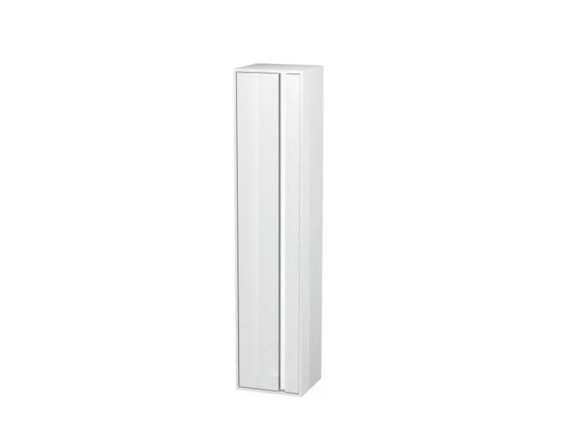 Шкаф-пенал, Duravit, Ketho, шгв 400*360*1800, петли-слева, цвет-серо-коричневый матовый