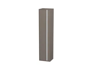 Шкаф-пенал, Duravit, Ketho, шгв 400*360*1800, петли-справа, цвет-базальт матовый