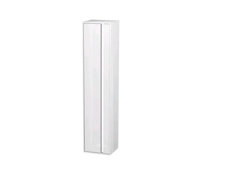 Шкаф-пенал, Duravit, Ketho, шгв 400*360*1800, петли-справа, цвет-орех натуральный