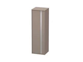 Шкаф-пенал, Duravit, Ketho, шгв 400*360*1320, петли-справа, цвет-базальт матовый