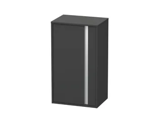 Шкаф-пенал, Duravit, Ketho, шгв 500*360*880, петли-слева, цвет-графит матовый