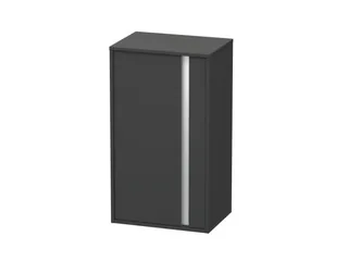 Шкаф-пенал, Duravit, Ketho, шгв 500*360*880, петли-справа, цвет-графит матовый