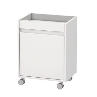 Тумба, Duravit, Ketho, шгв 500*360*670, петли-слева, цвет-белый матовый