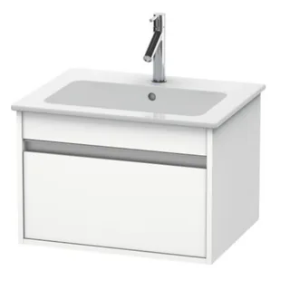 Тумба под раковину, Duravit, Ketho, шгв 600*475*410, раковина-необходимо заказать, цвет-белый матовый