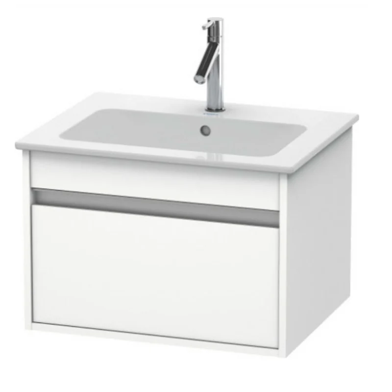 Тумба под раковину, Duravit, Ketho, шгв 600*475*410, раковина-необходимо заказать, цвет-белый матовый