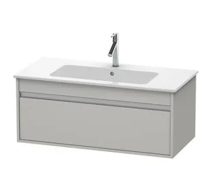 Тумба под раковину, Duravit, Ketho, шгв 1000*475*410, раковина-необходимо заказать, цвет-бетонно-серый матовый