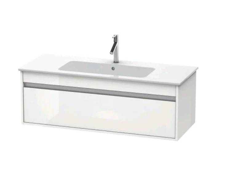 Тумба под раковину, Duravit, Ketho, шгв 1200*475*410, раковина-необходимо заказать, цвет-белый глянцевый