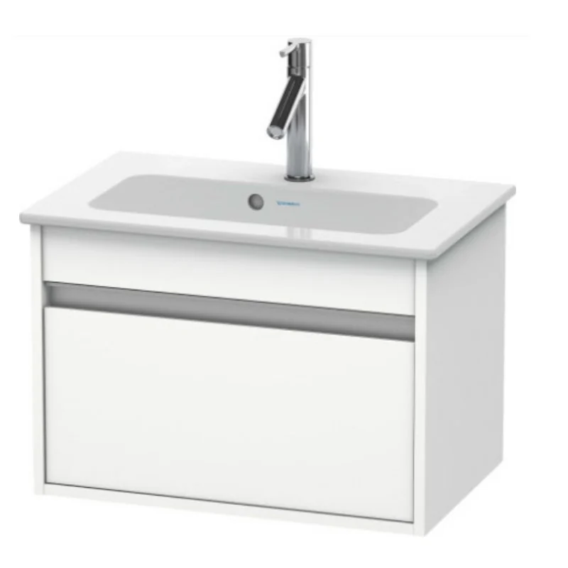 Тумба под раковину, Duravit, Ketho, шгв 600*385*410, раковина-необходимо заказать, цвет-белый матовый