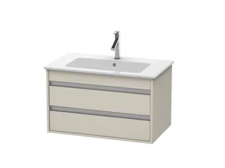 Тумба под раковину, Duravit, Ketho, шгв 800*475*480, раковина-необходимо заказать, цвет-серо-коричневый матовый