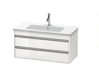 Тумба под раковину, Duravit, Ketho, шгв 1000*475*480, раковина-необходимо заказать, цвет-белый глянцевый