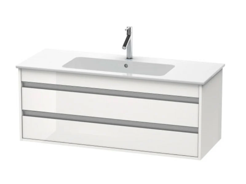 Тумба под раковину, Duravit, Ketho, шгв 1200*475*480, раковина-необходимо заказать, цвет-белый глянцевый