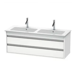 Тумба под раковину, Duravit, Ketho, шгв 1270*475*480, раковина-необходимо заказать, цвет-белый матовый