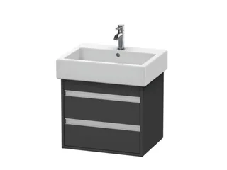 Тумба под раковину, Duravit, Ketho, шгв 550*440*480, раковина-необходимо заказать, цвет-графит матовый