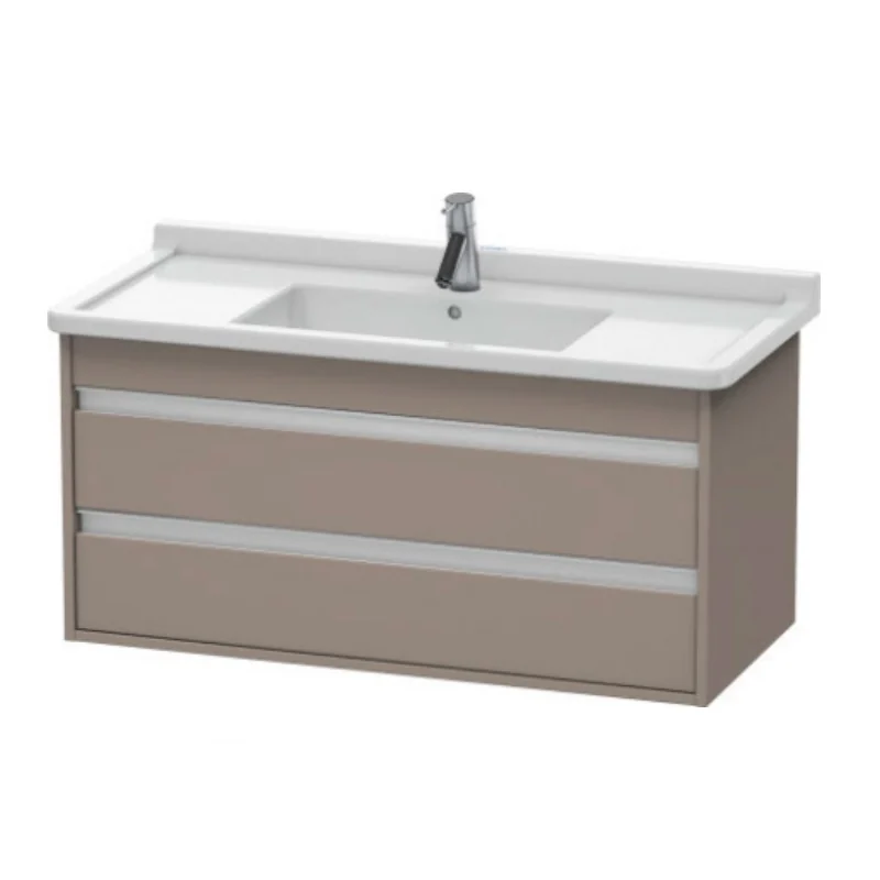 Тумба под раковину, Duravit, Ketho, шгв 1000*455*480, раковина-необходимо заказать, цвет-базальт матовый