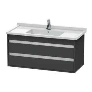 Тумба под раковину, Duravit, Ketho, шгв 1000*455*480, раковина-необходимо заказать, цвет-графит матовый