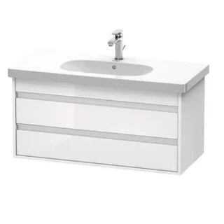 Тумба под раковину, Duravit, Ketho, шгв 1000*455*480, раковина-необходимо заказать, цвет-белый глянцевый