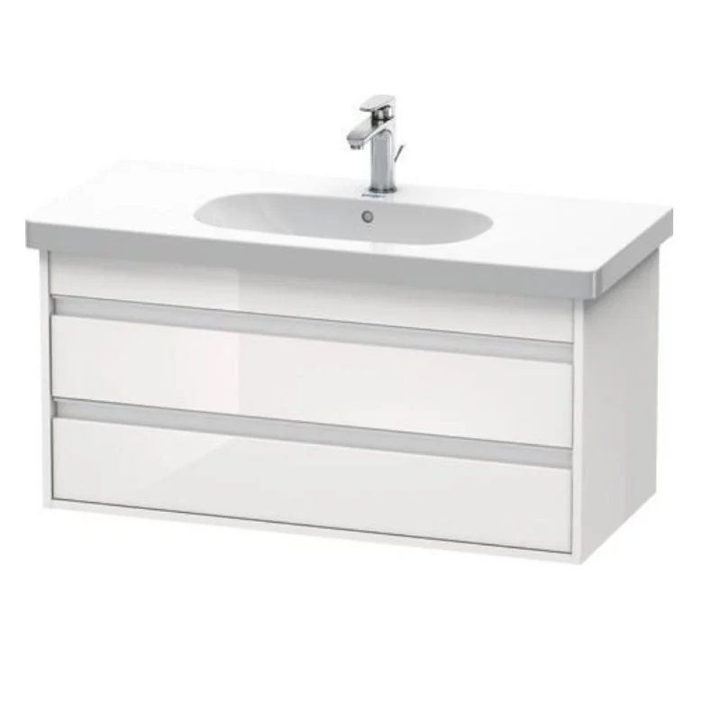 Тумба под раковину, Duravit, Ketho, шгв 1000*455*480, раковина-необходимо заказать, цвет-белый глянцевый