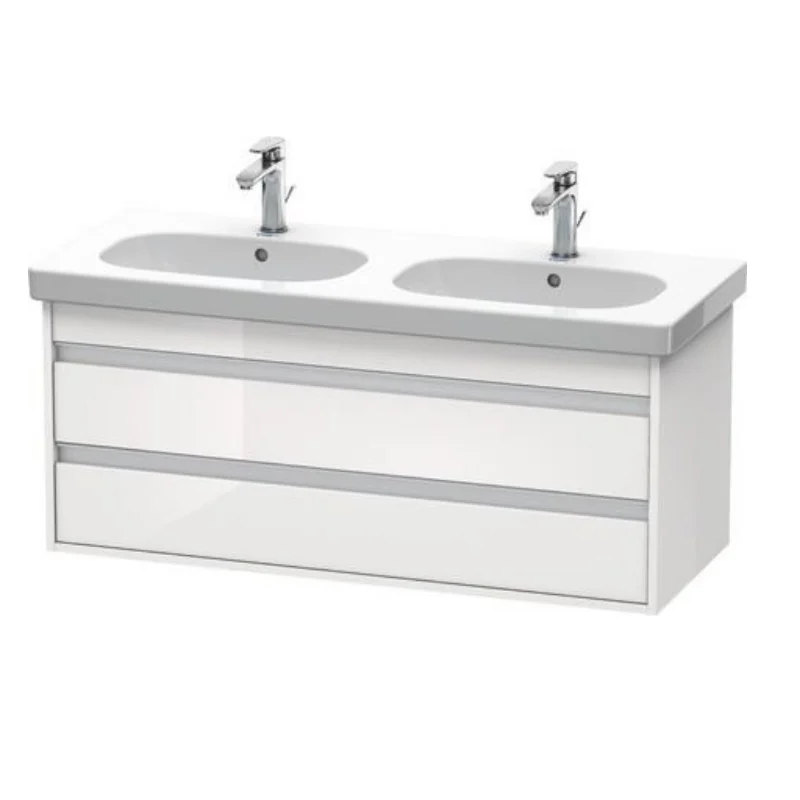 Тумба под раковину, Duravit, Ketho, шгв 1150*455*480, раковина-необходимо заказать, цвет-белый глянцевый