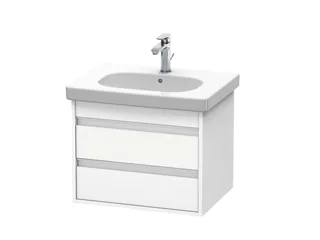 Тумба под раковину, Duravit, Ketho, шгв 600*455*480, раковина-необходимо заказать, цвет-белый матовый