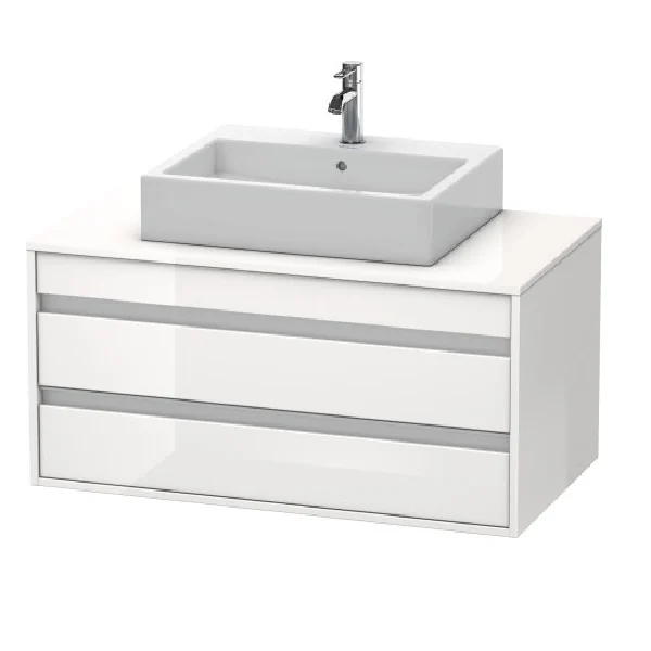 Тумба под раковину, Duravit, Ketho, шгв 1000*550*496, раковина-необходимо заказать, цвет-белый глянцевый