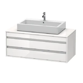 Тумба под раковину, Duravit, Ketho, шгв 1200*500*496, раковина-необходимо заказать, цвет-белый глянцевый