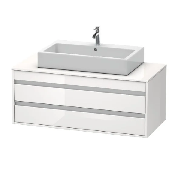 Тумба под раковину, Duravit, Ketho, шгв 1200*500*496, раковина-необходимо заказать, цвет-белый глянцевый
