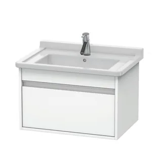 Тумба под раковину, Duravit, Ketho, шгв 650*455*410, раковина-необходимо заказать, цвет-белый матовый