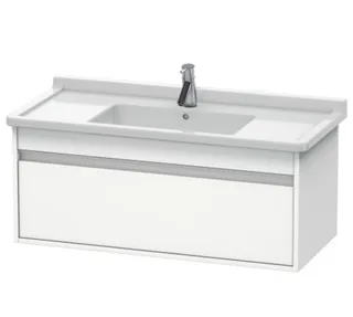 Тумба под раковину, Duravit, Ketho, шгв 1000*455*410, раковина-необходимо заказать, цвет-белый матовый