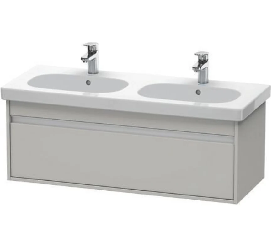 Тумба под раковину, Duravit, Ketho, шгв 1150*455*410, раковина-необходимо заказать, цвет-графит матовый