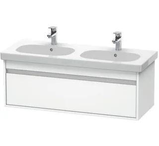 Тумба под раковину, Duravit, Ketho, шгв 1150*455*410, раковина-необходимо заказать, цвет-бетонно-серый матовый