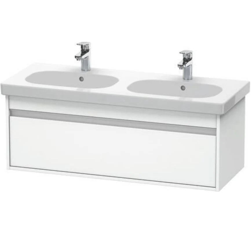 Тумба под раковину, Duravit, Ketho, шгв 1150*455*410, раковина-необходимо заказать, цвет-бетонно-серый матовый