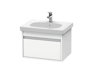 Тумба под раковину, Duravit, Ketho, шгв 600*455*410, раковина-необходимо заказать, цвет-белый матовый