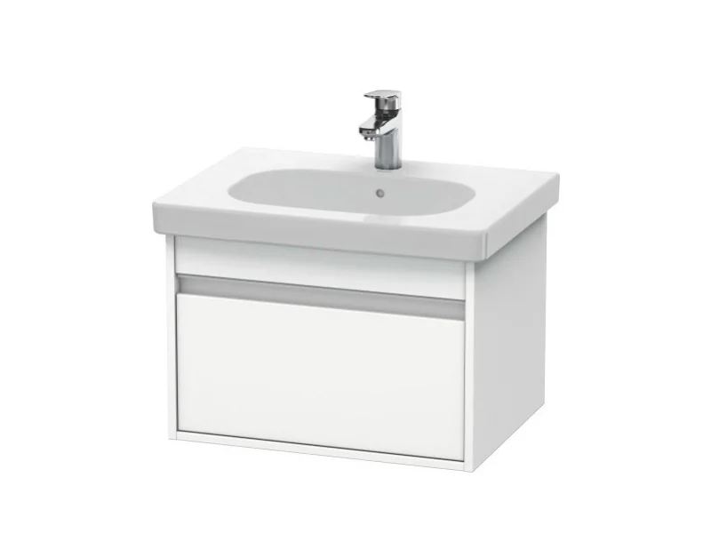 Тумба под раковину, Duravit, Ketho, шгв 600*455*410, раковина-необходимо заказать, цвет-белый матовый