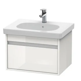 Тумба под раковину, Duravit, Ketho, шгв 600*455*410, раковина-необходимо заказать, цвет-белый глянцевый